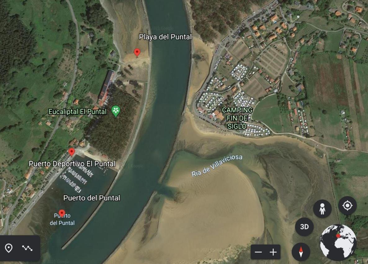 Playa Del Puntal Villaviciosa Asturias Lujo Primera Linea Playa Ngoại thất bức ảnh
