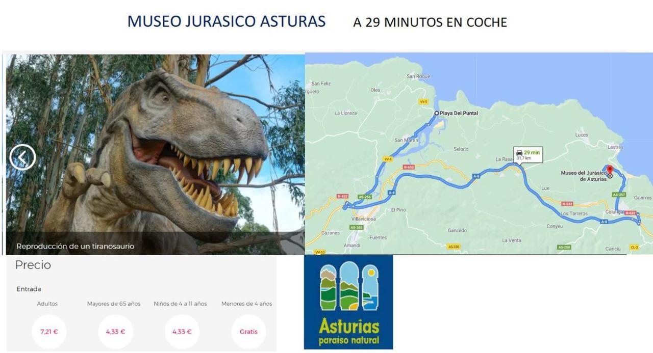 Playa Del Puntal Villaviciosa Asturias Lujo Primera Linea Playa Ngoại thất bức ảnh