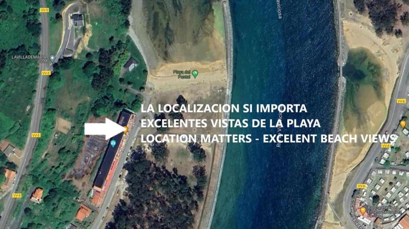Playa Del Puntal Villaviciosa Asturias Lujo Primera Linea Playa Ngoại thất bức ảnh