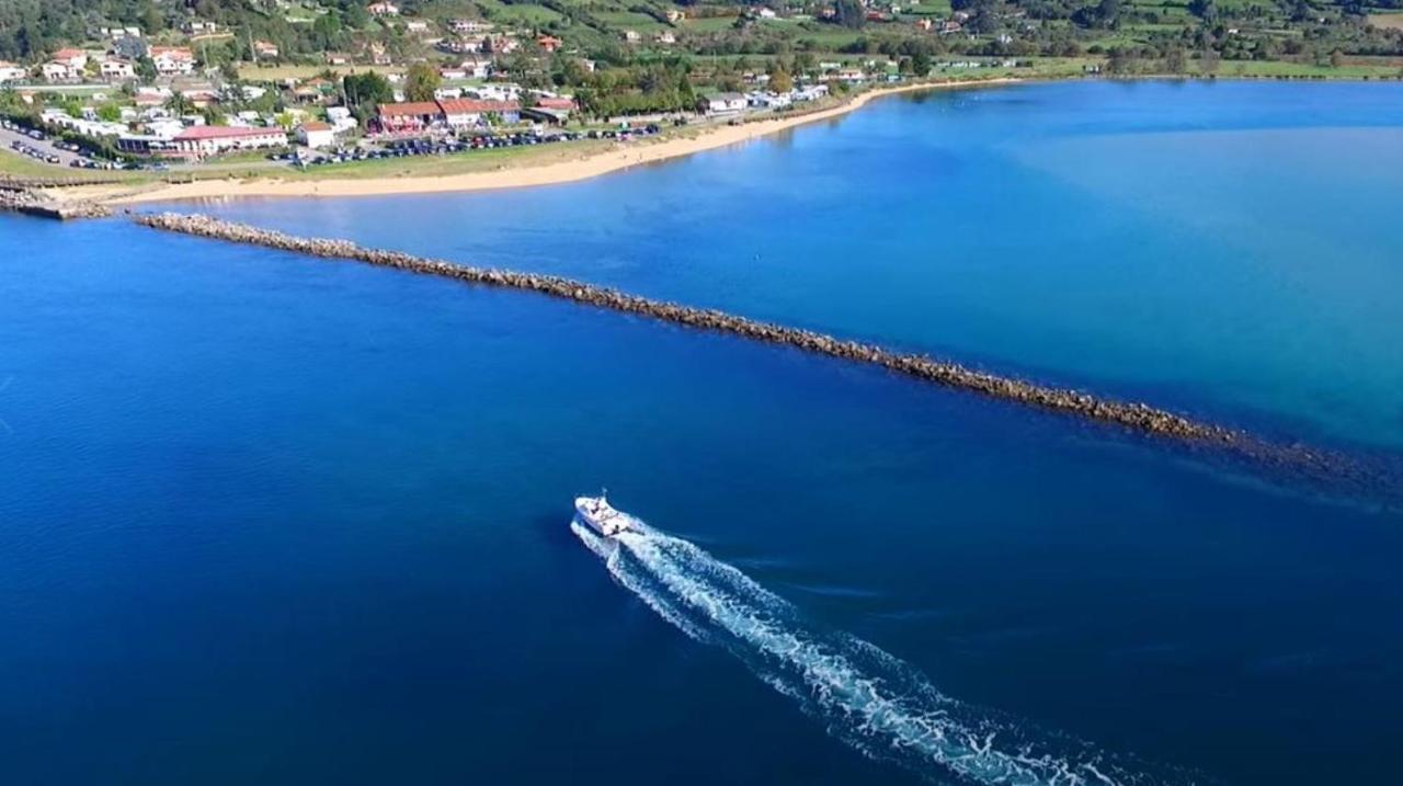 Playa Del Puntal Villaviciosa Asturias Lujo Primera Linea Playa Ngoại thất bức ảnh