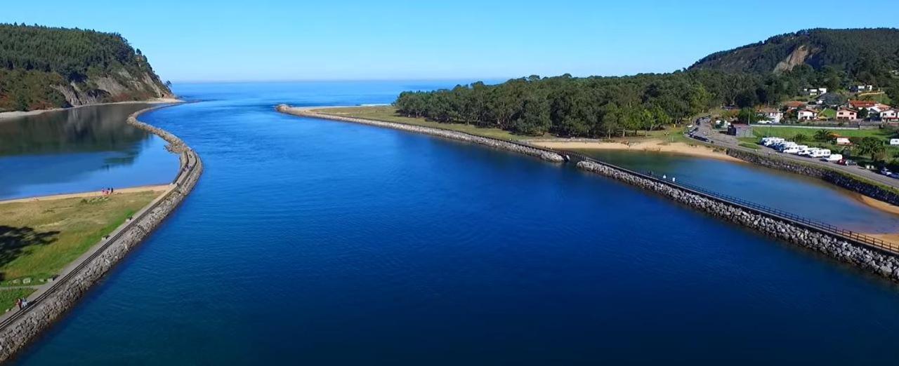 Playa Del Puntal Villaviciosa Asturias Lujo Primera Linea Playa Ngoại thất bức ảnh